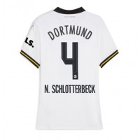 Billiga Borussia Dortmund Nico Schlotterbeck #4 Tredje fotbollskläder Dam 2024-25 Kortärmad